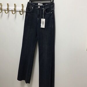 Dear John mica blue Dark Wash Women’s wide Leg Jeans